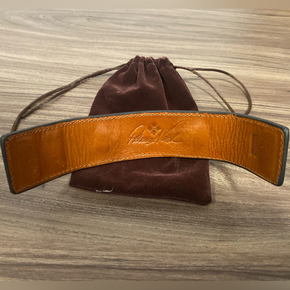 Patricia Nash Infinity Leather Cuff - Picture 6 of 7